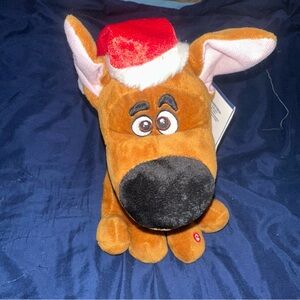 Gemmy Scooby-Doo Christmas Animated Dancing Musical 9"  with tag working